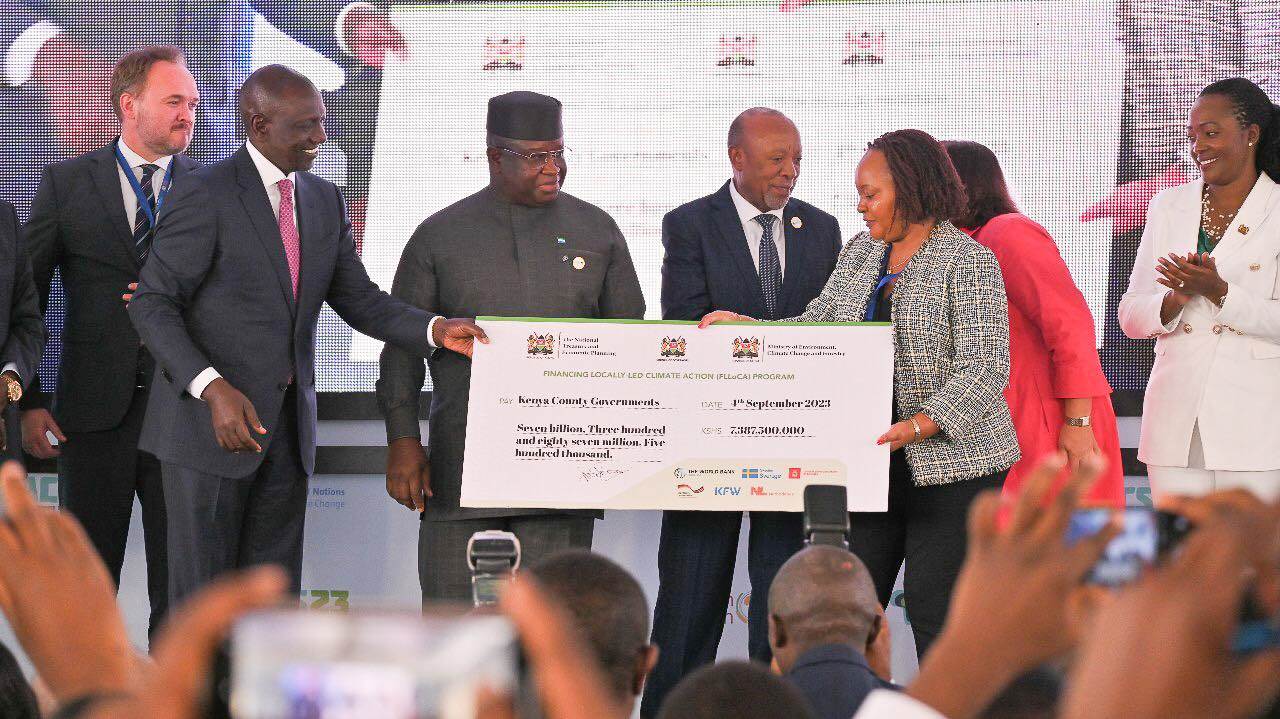 Climate federalism in Kenya via the County Climate Change Fund (CCCF) Climate federalism in Kenya via the County Climate Change Fund (CCCF)